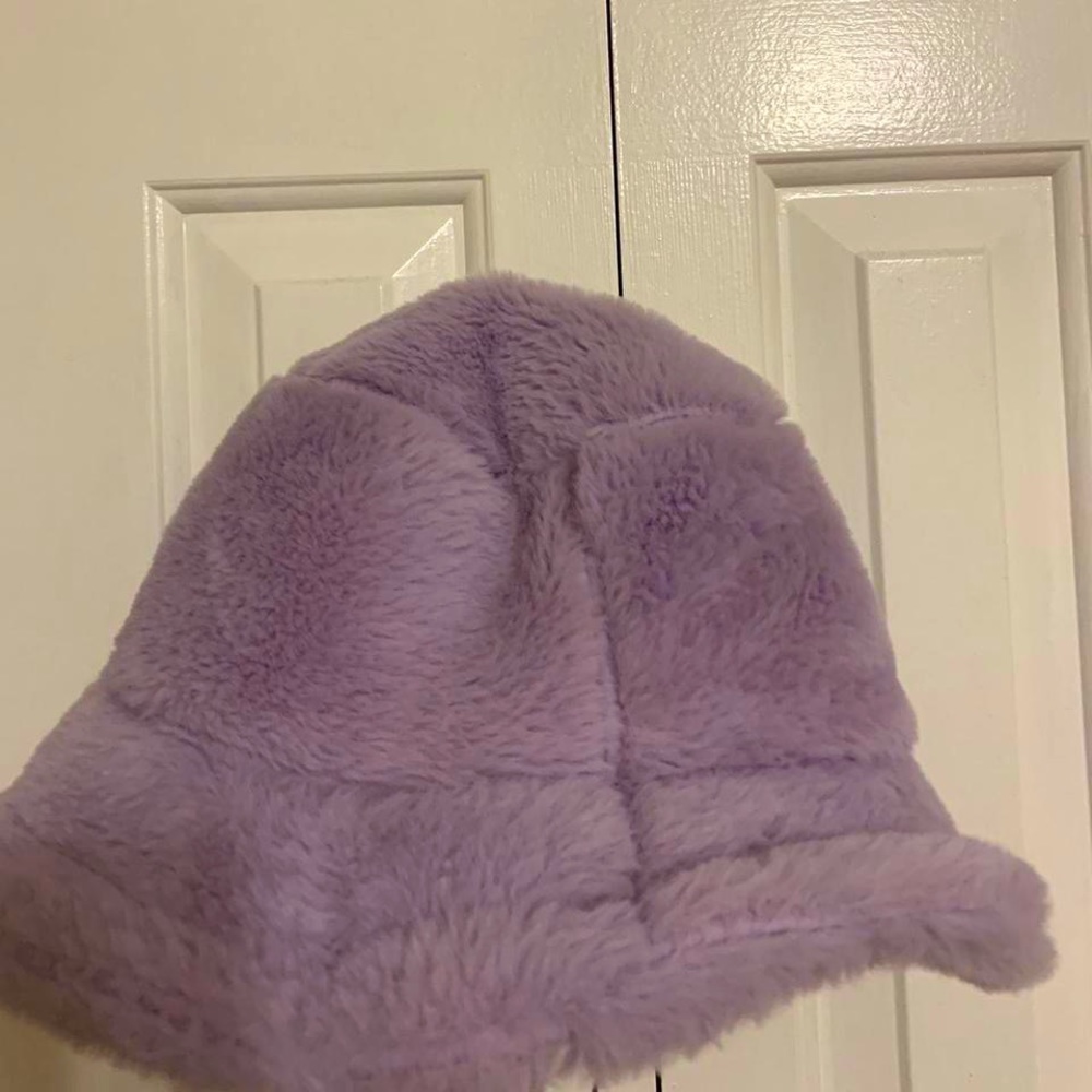 Furry Purple Hat